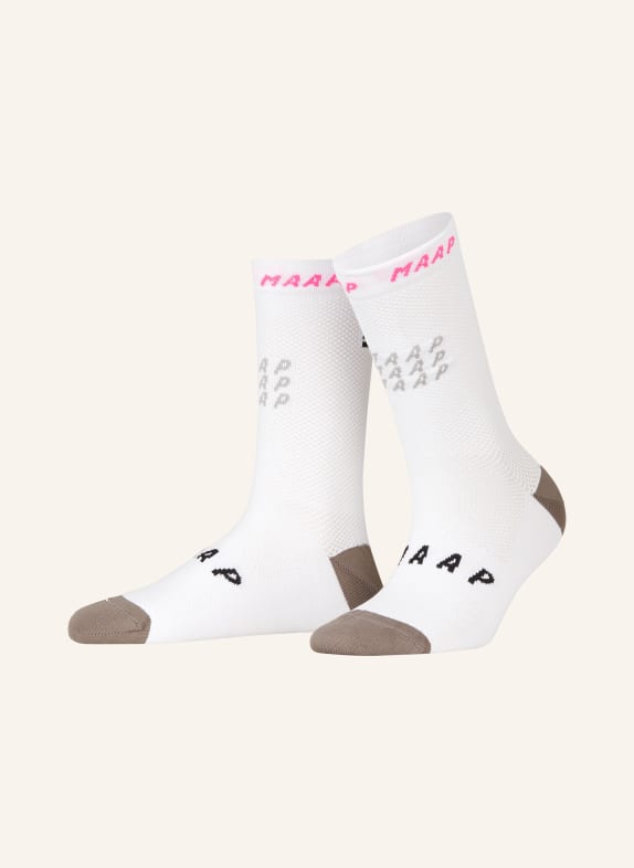 MAAP Cycling socks ECLIPSE WHML WHITE MOREL