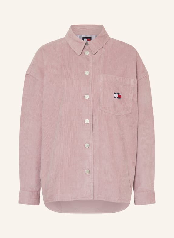 TOMMY JEANS Cord-Overshirt ROSÉ