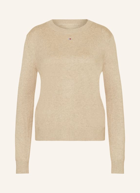 TOMMY JEANS Pullover BEIGE