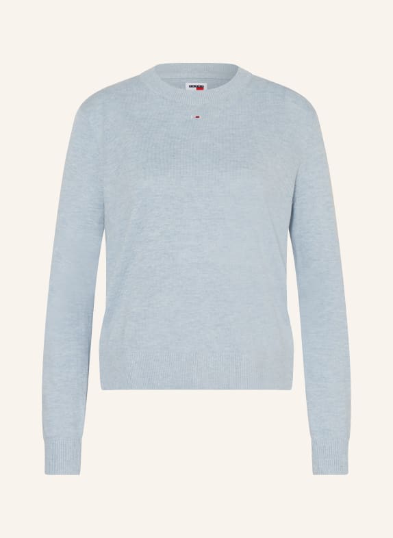 TOMMY JEANS Pullover HELLBLAU