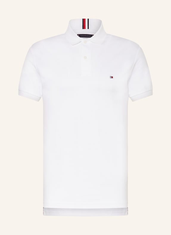 TOMMY HILFIGER Koszulka polo z dżerseju Regular Fit BIAŁY