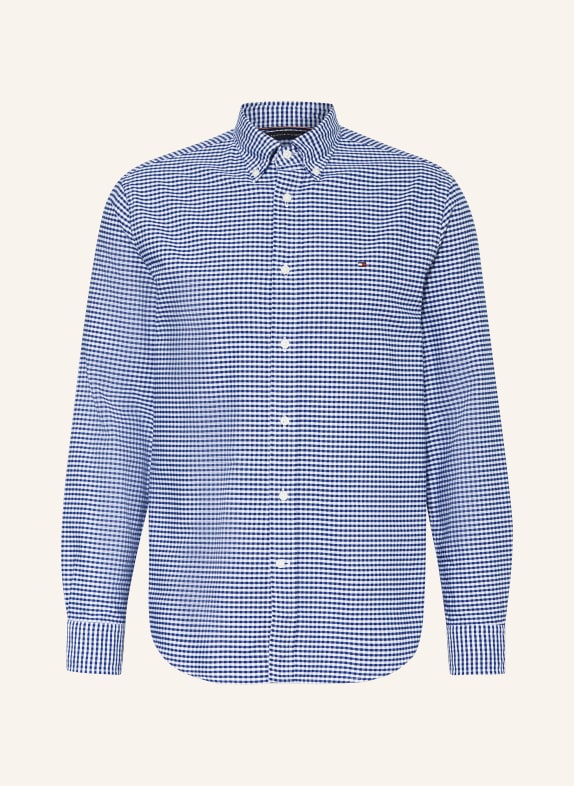 TOMMY HILFIGER Oxford shirt regular fit BLUE/ WHITE