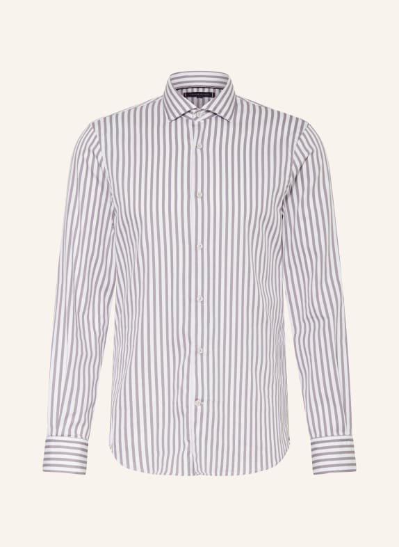 TOMMY HILFIGER Shirt slim fit WHITE/ GRAY