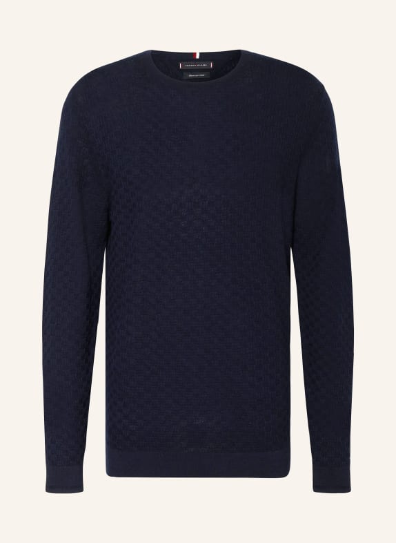 TOMMY HILFIGER Pullover DUNKELBLAU