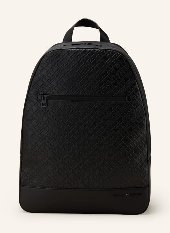 TOMMY HILFIGER Rucksack mit Laptop-Fach SCHWARZ