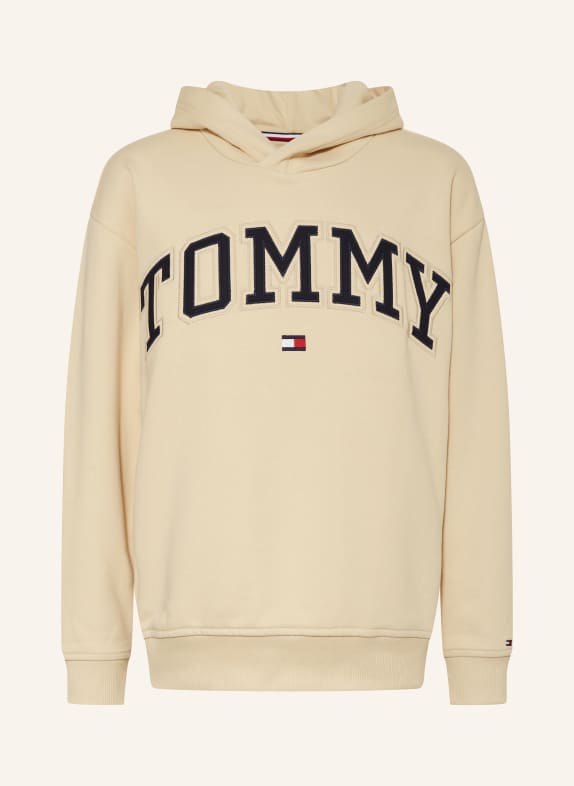 TOMMY HILFIGER Bluza z kapturem BEŻOWY