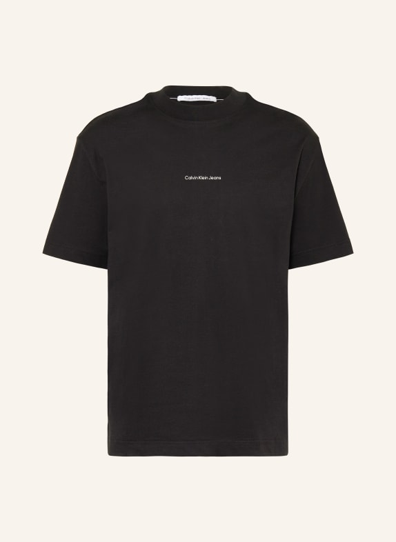 Calvin Klein Jeans T-Shirt CITY GRID SCHWARZ