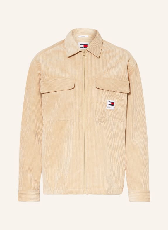 TOMMY JEANS Cord-Overjacket CAMEL