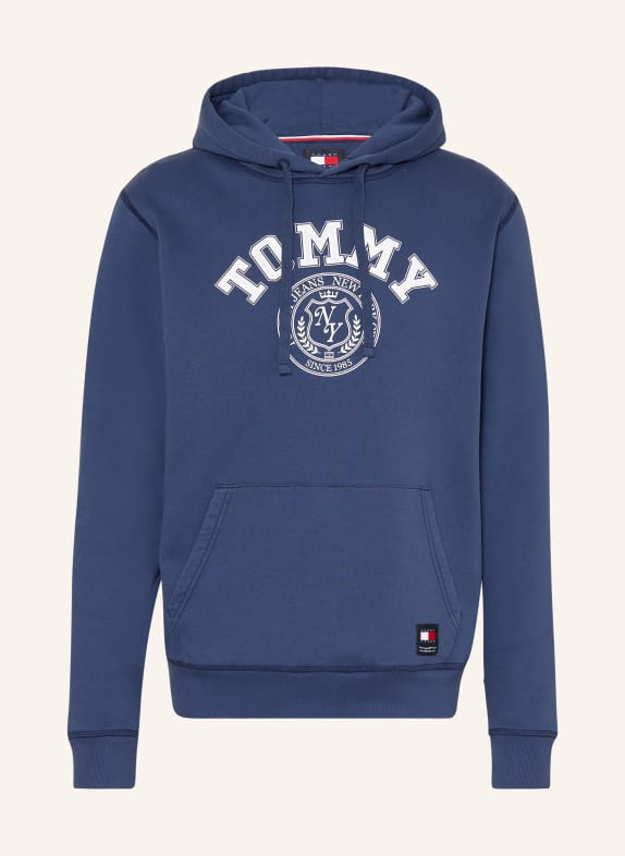 TOMMY JEANS Bluza z kapturem GRANATOWY