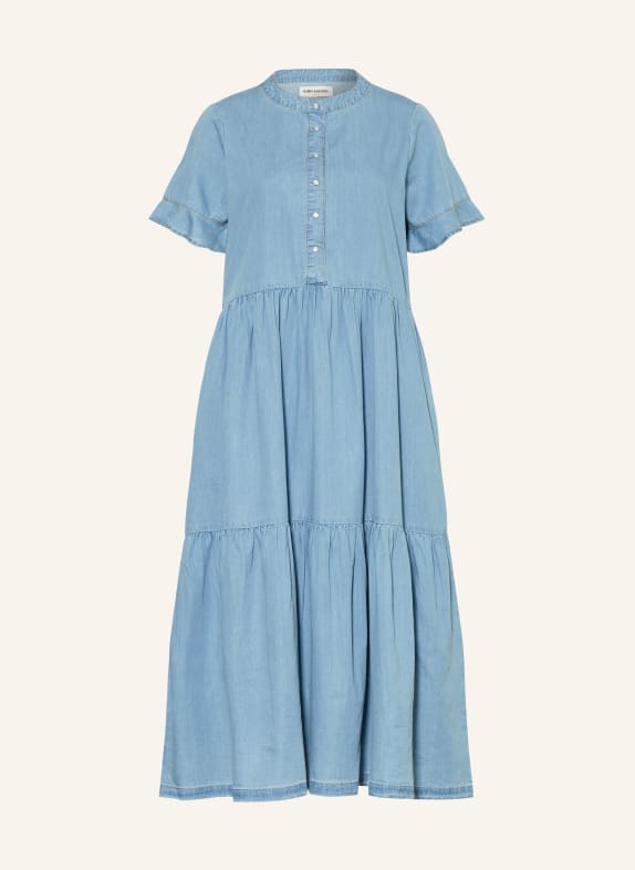 lollys laundry Dress SUZIELL in denim look LIGHT BLUE