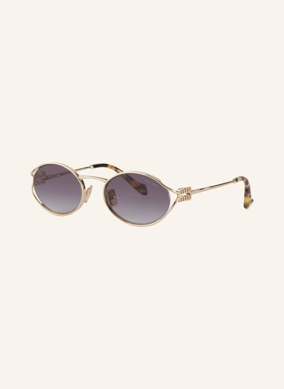 MIU MIU Sonnenbrille MU 52YS ZVN5D1 - GOLD/ GRAU VERLAUF