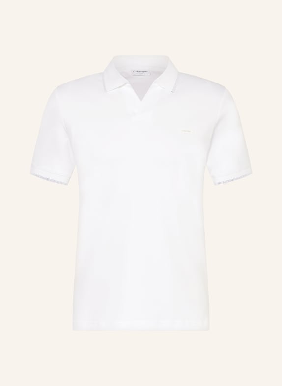 Calvin Klein Jersey polo shirt WHITE