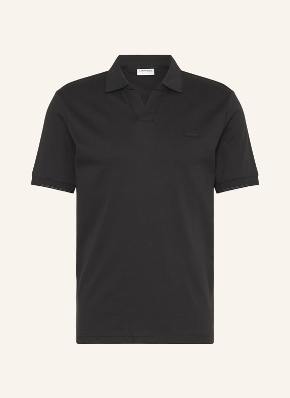 Calvin Klein Jersey polo shirt BLACK