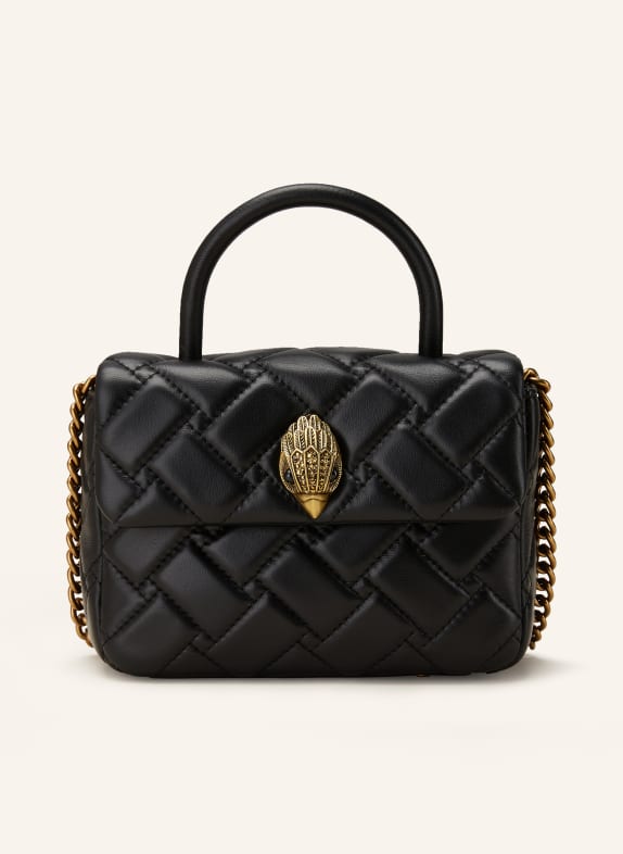 KURT GEIGER Handbag MINI KENSINGTON with decorative gems BLACK