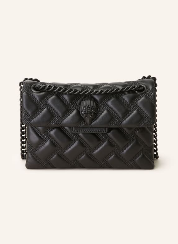 KURT GEIGER Umhängetasche MINI KENSINGTON mit Schmucksteinen SCHWARZ