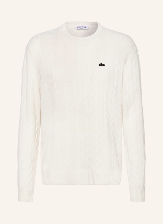 LACOSTE Sweter CZIEMNOSZARY