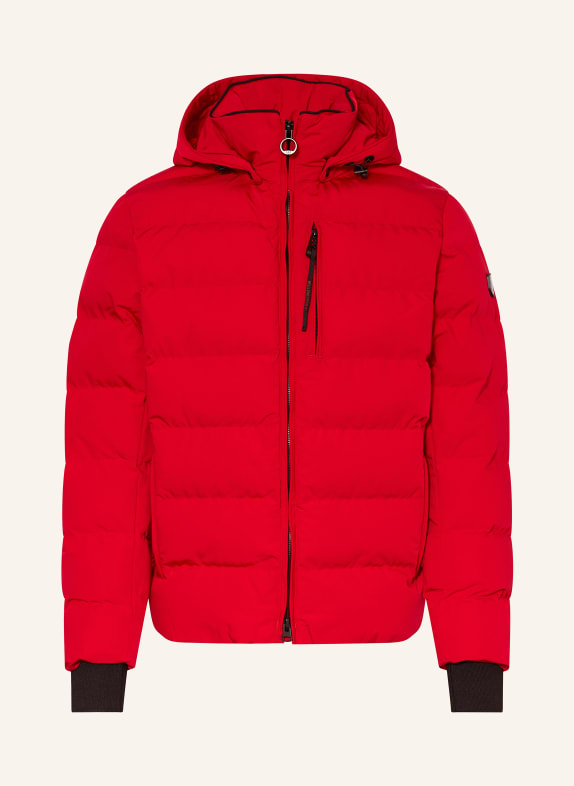 WELLENSTEYN Quilted jacket BLACKBIRD with DUPONT™ SORONA® insulation RED