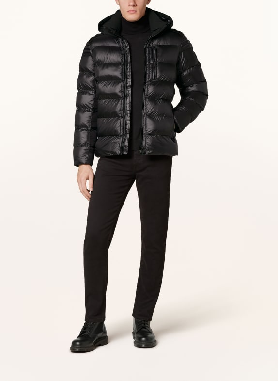 WELLENSTEYN Steppjacke BLACKJACK mit DUPONT™ SORONA®-Isolierung SCHWARZ