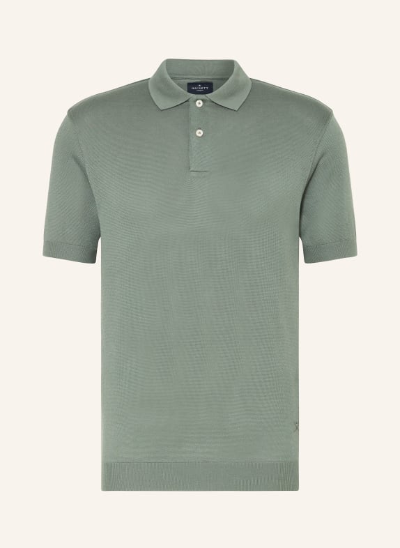 HACKETT LONDON Piqué-Poloshirt Classic Fit GRÜN