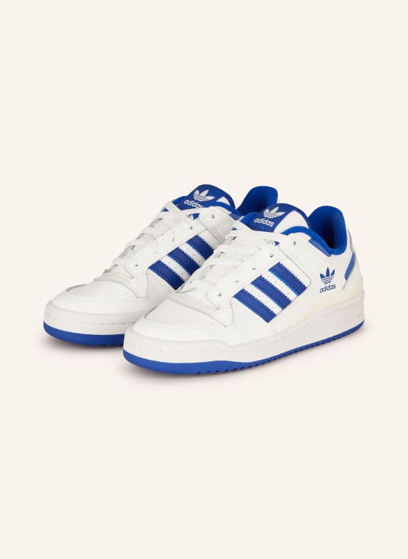 adidas Originals Sneakersy FORUM LOW CL BIAŁY/ GRANATOWY