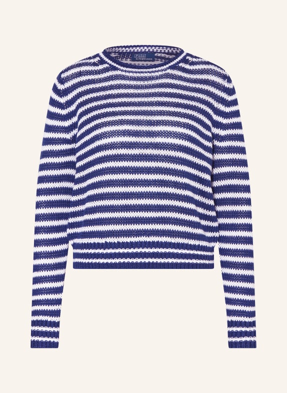 POLO RALPH LAUREN Sweater BLUE/ WHITE