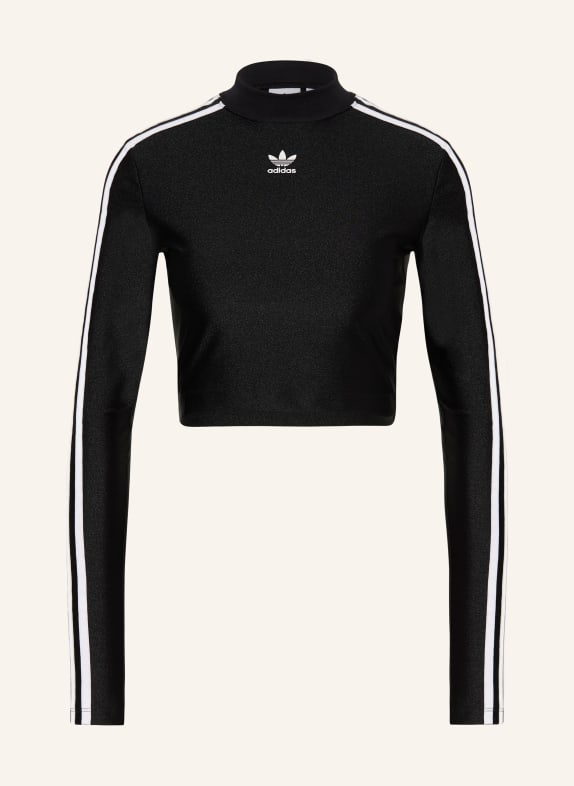 adidas Originals Cropped-Shirt SCHWARZ/ WEISS