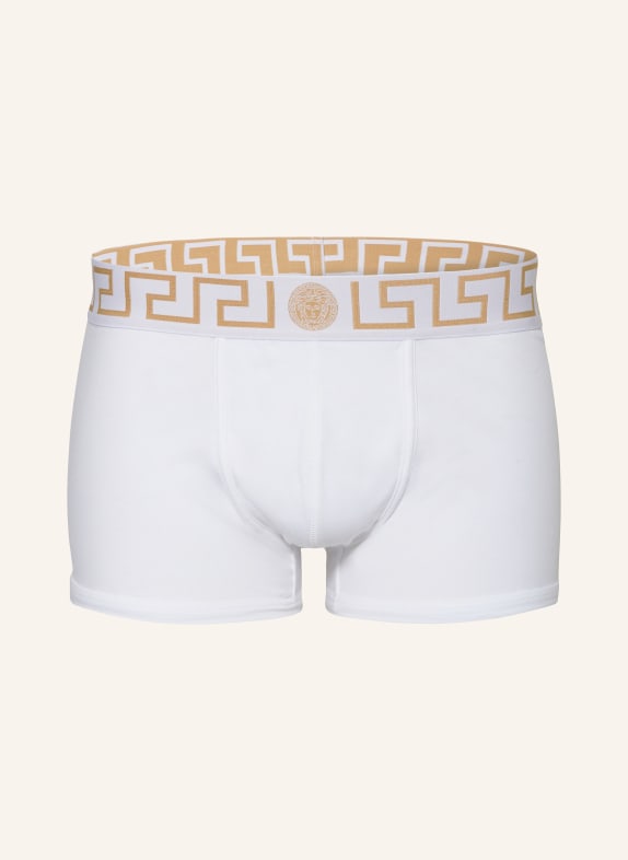VERSACE Boxer shorts Low Rise WHITE/ GOLD