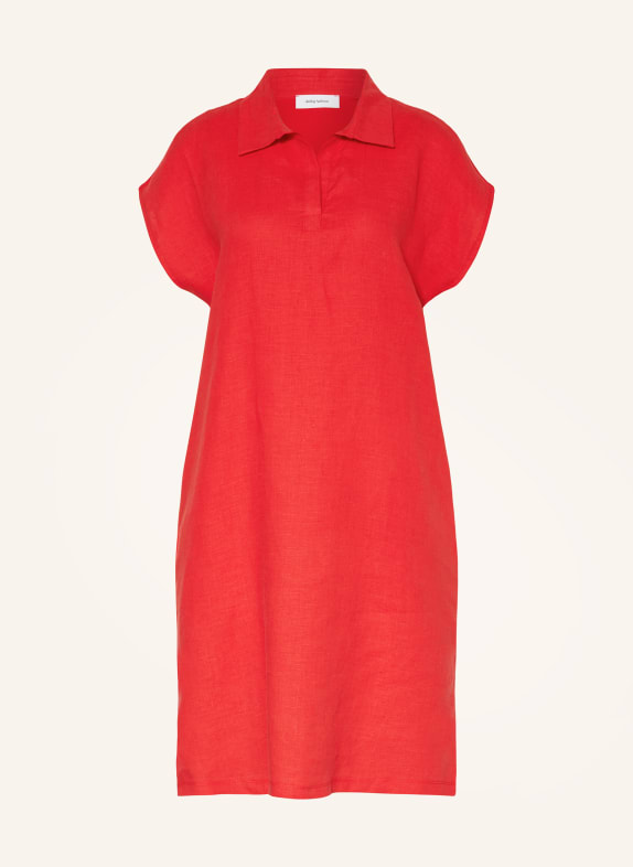 darling harbour Polo dress in mixed materials RED