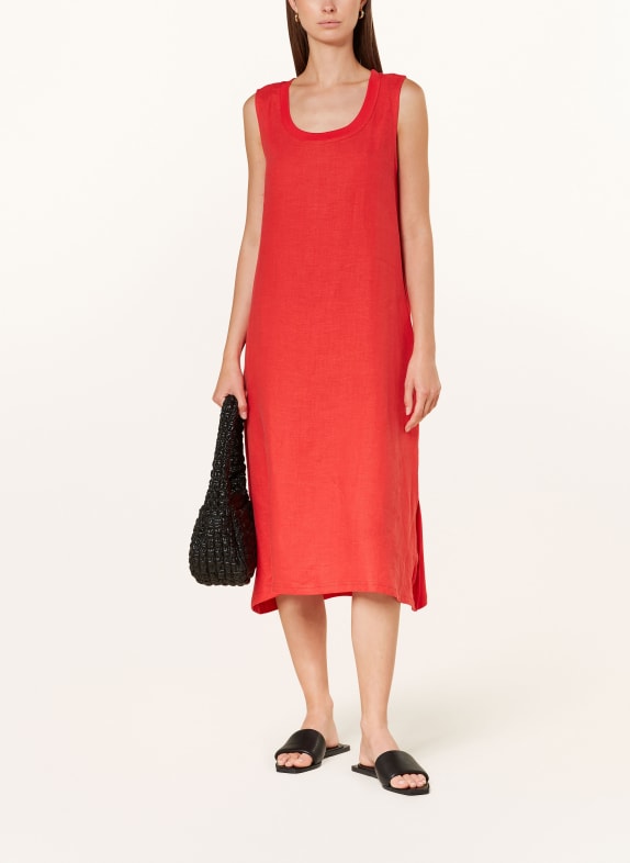 darling harbour Dress in mixed materials RED
