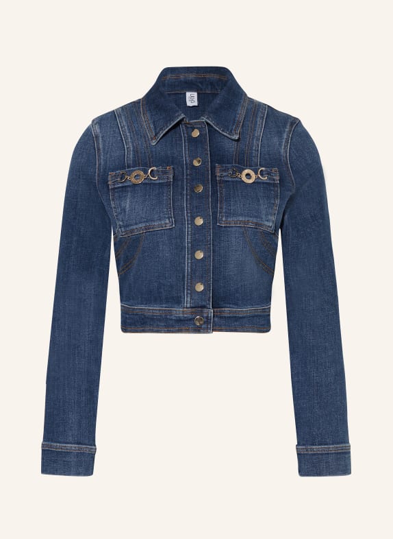 LIU JO Denim jacket DARK BLUE