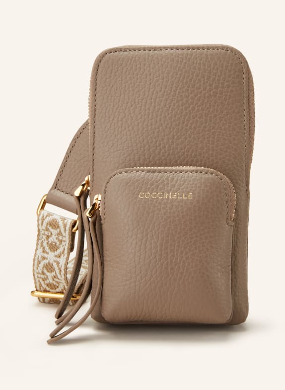 COCCINELLE Smartphone bag PIXIE TAUPE