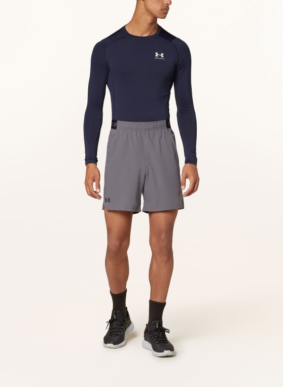 UNDER ARMOUR Longsleeve HEATGEAR® DONKERBLAUW