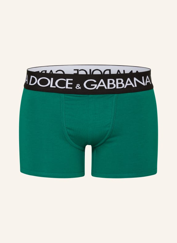 DOLCE & GABBANA Boxer shorts GREEN