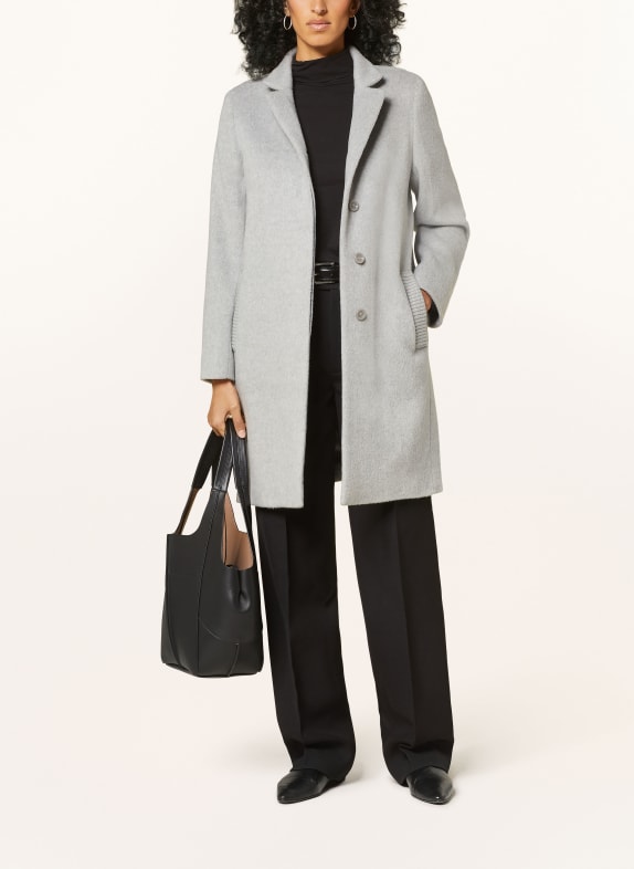 ICONS CINZIA ROCCA Coat LIGHT GRAY