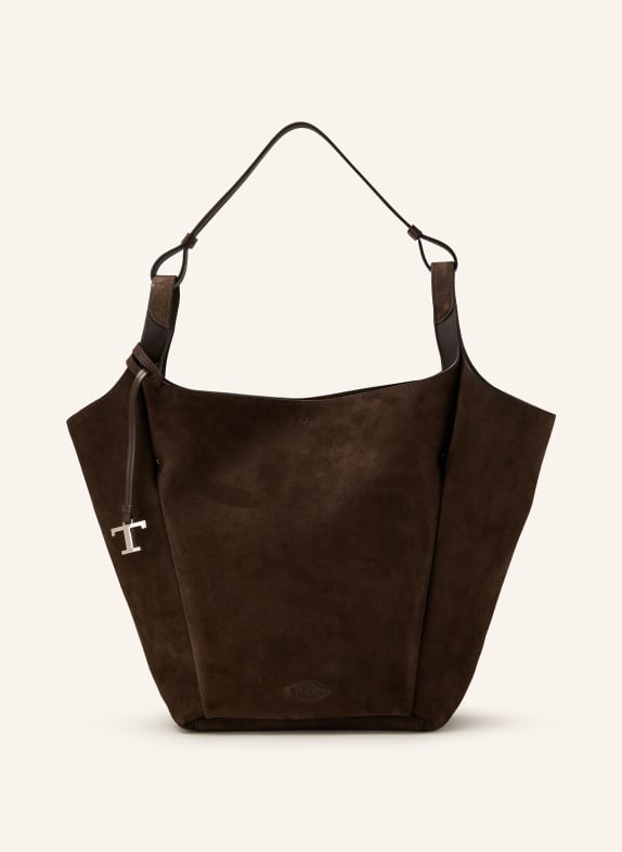 TOD'S Shopper DARK BROWN