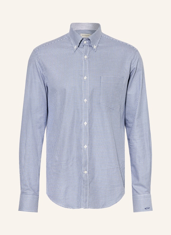 PAUL & SHARK Shirt regular fit BLUE/ WHITE