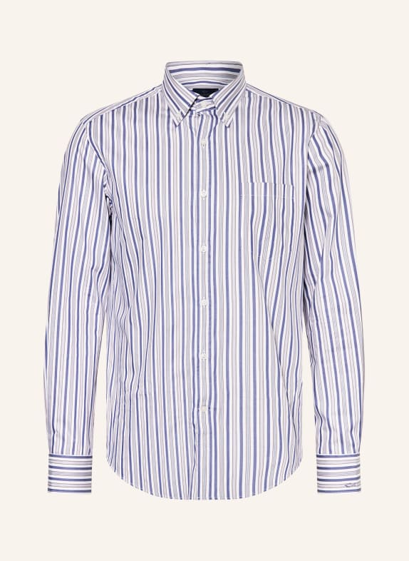 PAUL & SHARK Shirt regular fit WHITE/ BLUE/ TAUPE