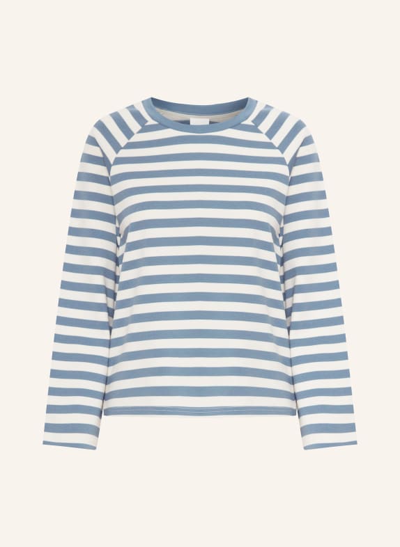 ICHI Sweater IHITIRA ECRU/ BLUE GRAY