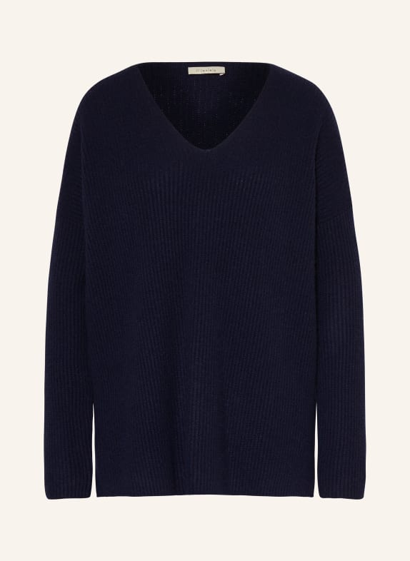 lilienfels Cashmere sweater DARK BLUE