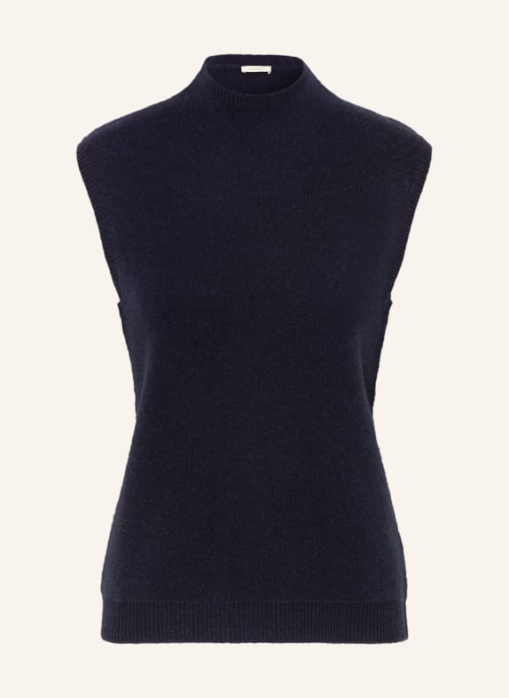 lilienfels Sweater vest with cashmere DARK BLUE