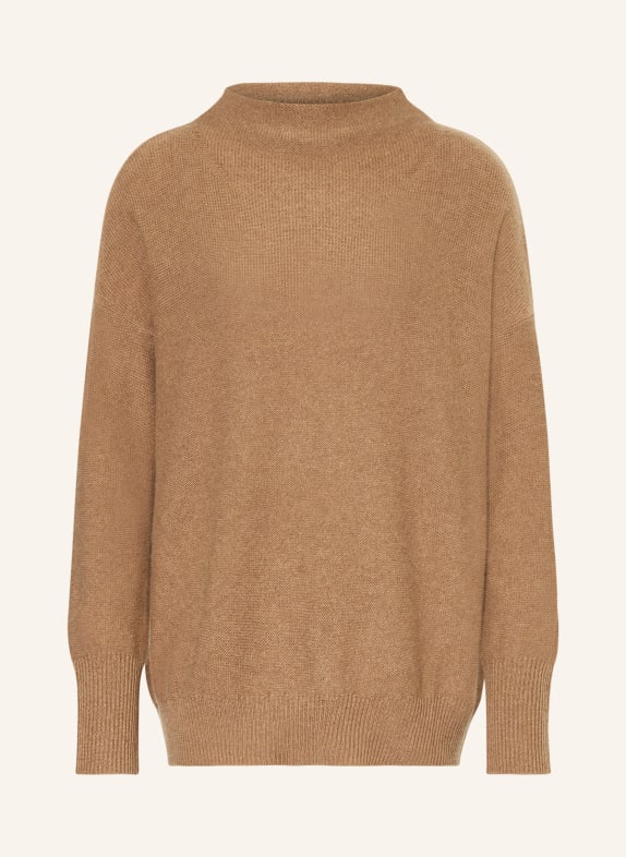 lilienfels Sweater with cashmere CAMEL