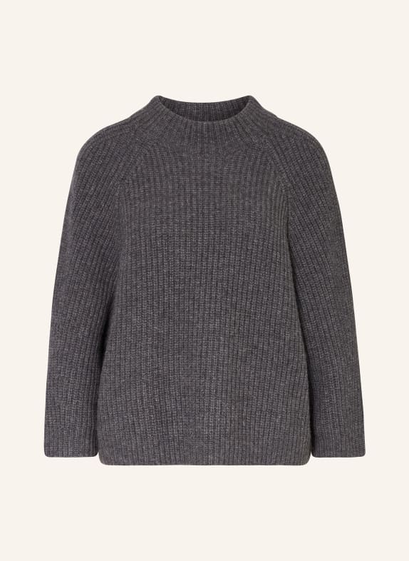 lilienfels Sweater with cashmere DARK GRAY