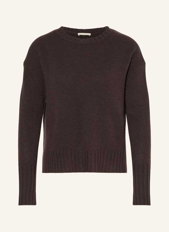 lilienfels Cashmere sweater DARK BROWN