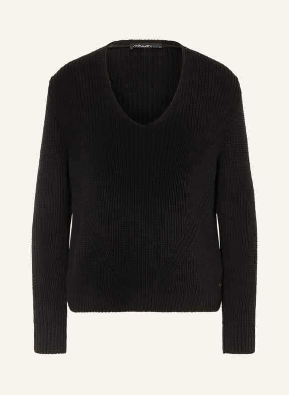 MARC CAIN Sweter 900 BLACK