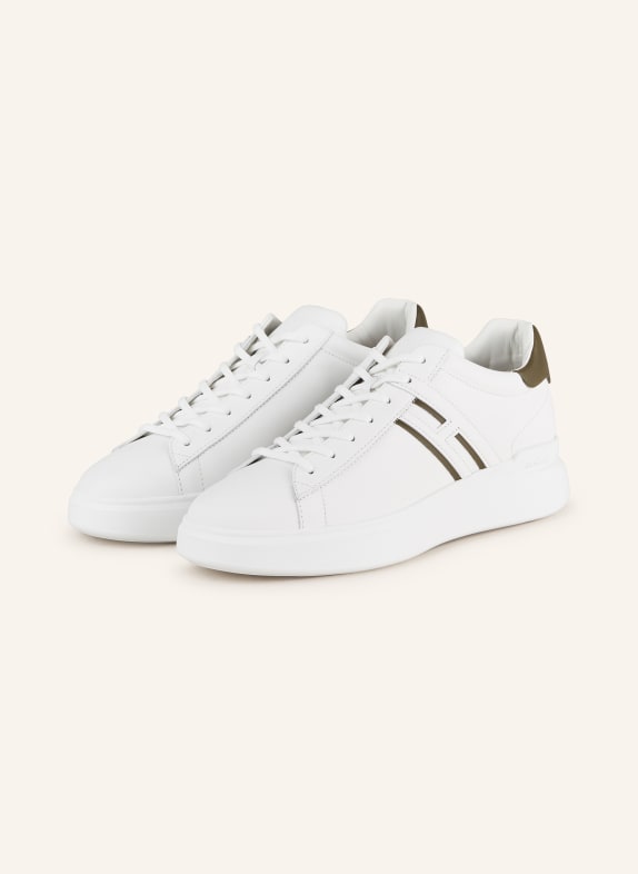HOGAN Sneakers H580 WHITE/ KHAKI