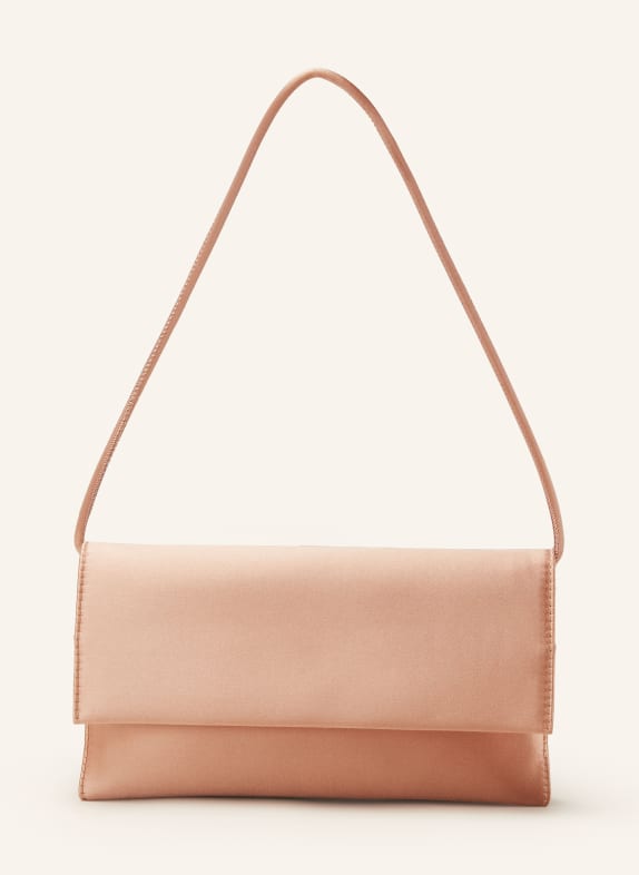 LOEFFLER RANDALL Schultertasche CHARLEE aus Satin ROSÉ