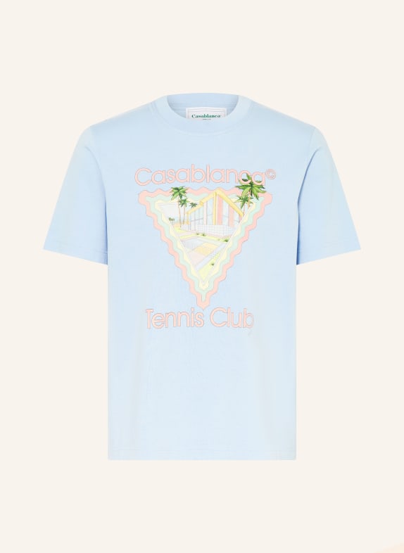 Casablanca T-shirt MADISON DE REVE LIGHT BLUE