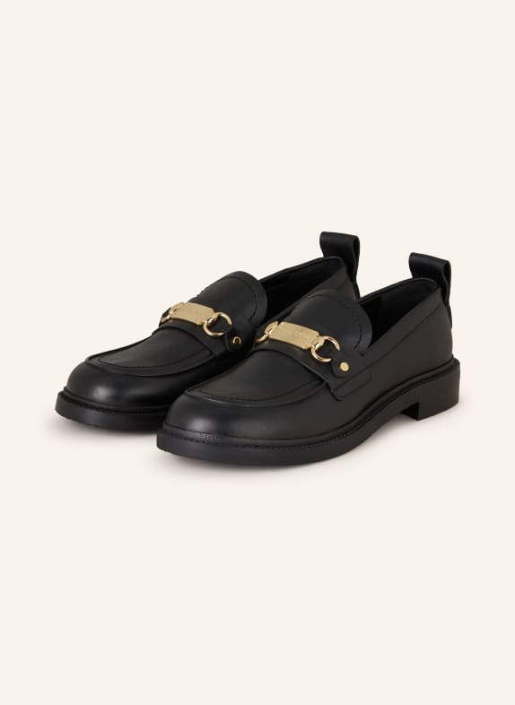 SEE BY CHLOÉ Loafersy 999 BLACK