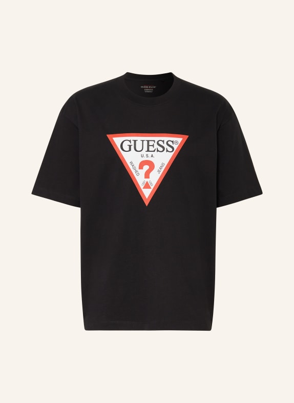 GUESS JEANS T-shirt BLACK