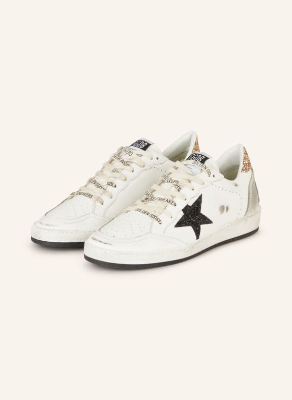 GOLDEN GOOSE Sneakers BALL STAR WHITE/ BLACK